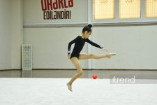 Bədii gimnastika üzrə 31-ci Bakı birinciliyinə start verilib (FOTO)