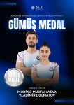 Azərbaycan gimnastları dünya çempionatında gümüş medal qazandılar (FOTO)