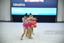 Bədii gimnastların zəriflik şousu başa çatdı (FOTO)