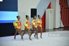 Bədii gimnastların zəriflik şousu başa çatdı (FOTO)