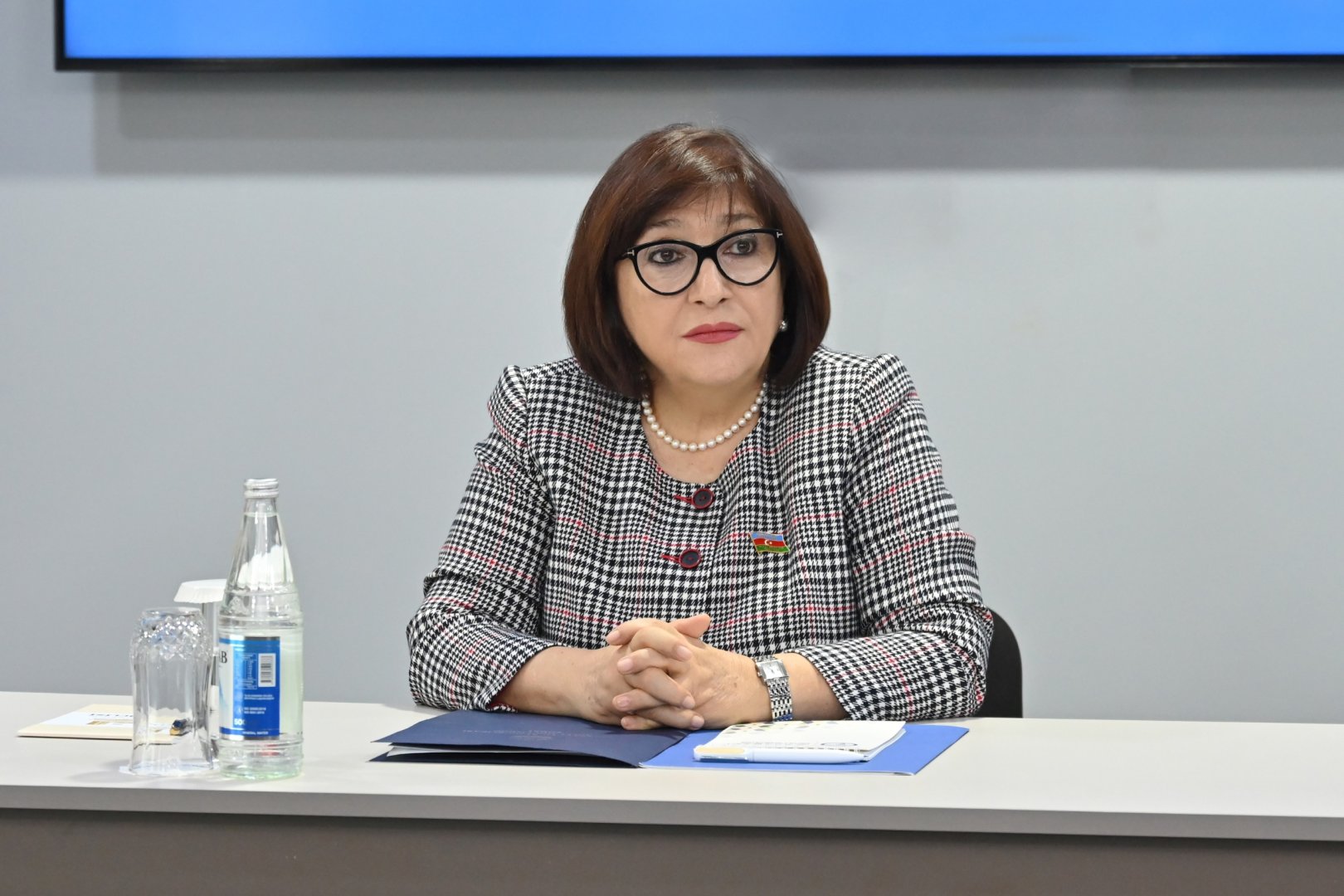 Sahibə Qafarova Qoşulmama Hərəkatının Gənclər Təşkilatının Baş Qərargahında çıxış edib (FOTO)