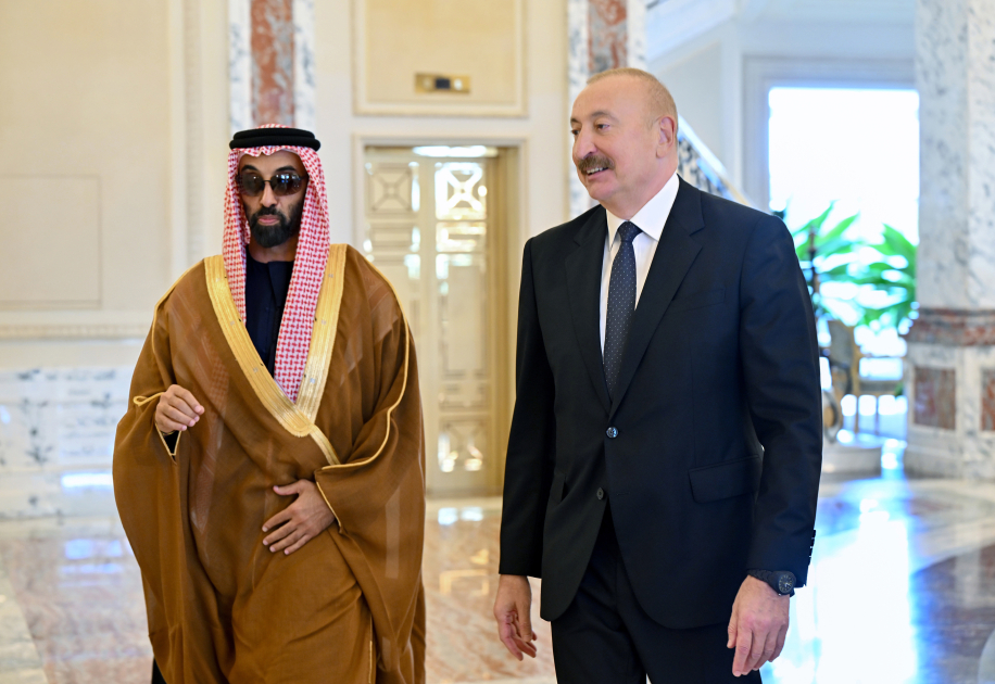 Prezident İlham Əliyev Birləşmiş Ərəb Əmirliklərinin milli təhlükəsizlik müşavirini qəbul edib (FOTO)