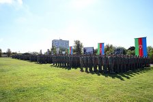 Heydər Əliyev adına Hərbi İnstitutda andiçmə mərasimi keçirilib (FOTO/VİDEO)