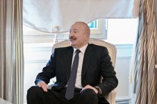 Prezident İlham Əliyev Müsəlman Ağsaqqalları Şurasının baş katibini qəbul edib (FOTO/VİDEO)