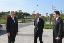Prezident İlham Əliyev “SABAH.city” innovasiya şəhərciyinin birinci mərhələsinin açılışında iştirak edib (FOTO)