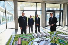 Prezident İlham Əliyev “SABAH.city” innovasiya şəhərciyinin birinci mərhələsinin açılışında iştirak edib (FOTO)
