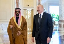 Prezident İlham Əliyev Birləşmiş Ərəb Əmirliklərinin milli təhlükəsizlik müşavirini qəbul edib (FOTO)