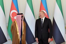 Prezident İlham Əliyev Birləşmiş Ərəb Əmirliklərinin milli təhlükəsizlik müşavirini qəbul edib (FOTO)
