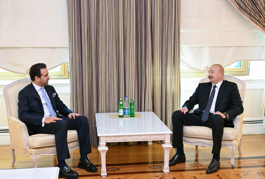 Prezident İlham Əliyev Müsəlman Ağsaqqalları Şurasının baş katibini qəbul edib (FOTO/VİDEO)