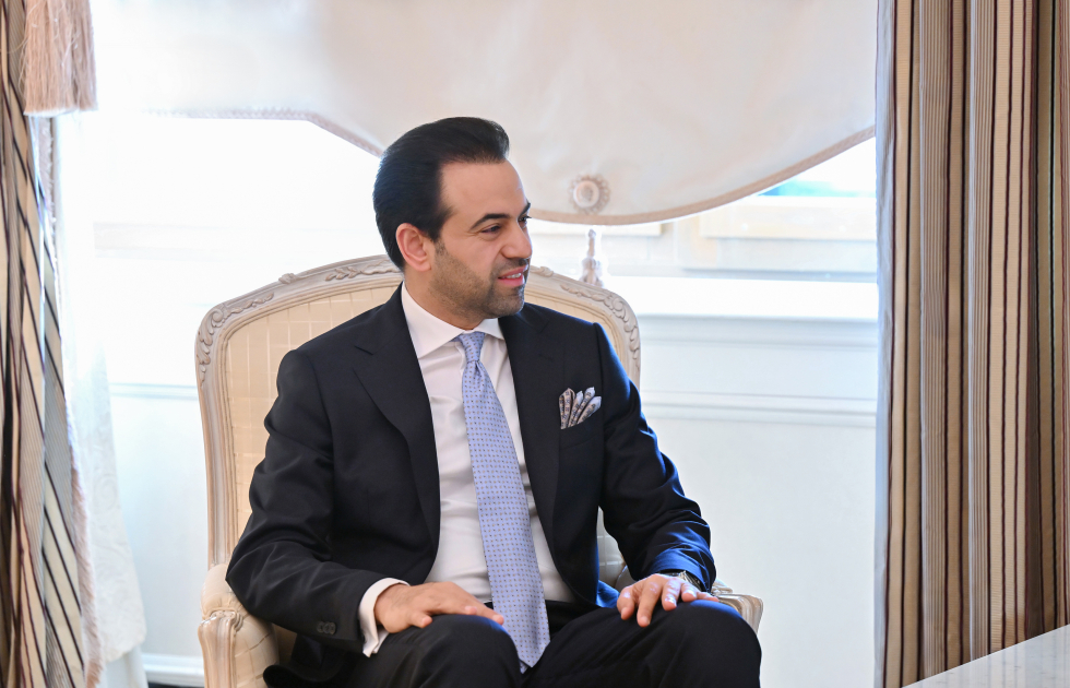 Prezident İlham Əliyev Müsəlman Ağsaqqalları Şurasının baş katibini qəbul edib (FOTO/VİDEO)