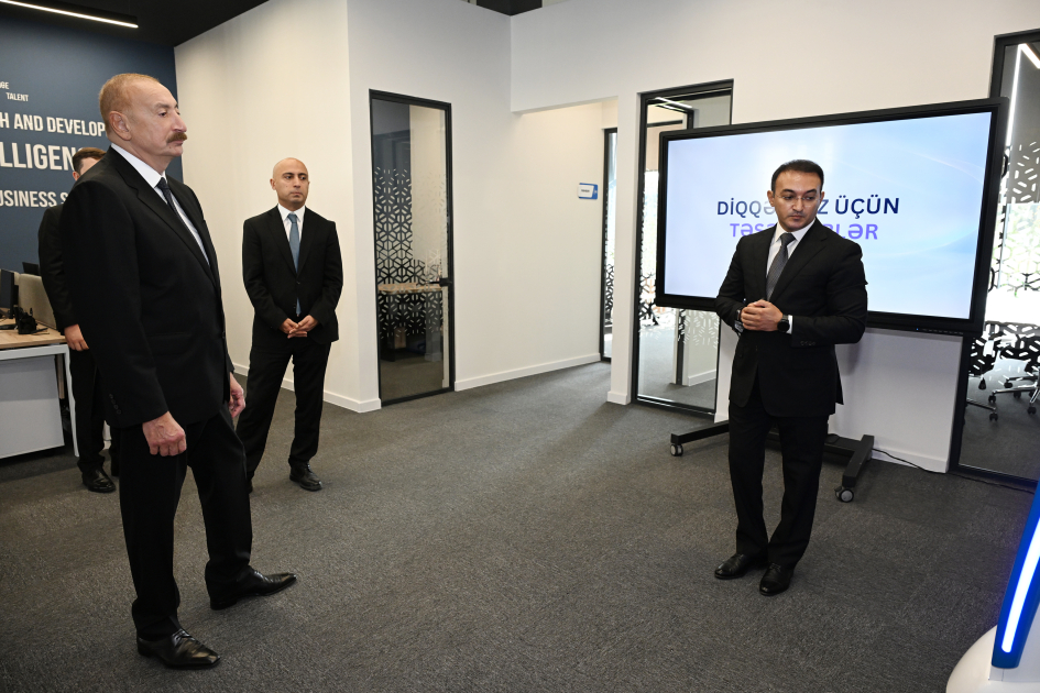 Prezident İlham Əliyev “SABAH.city” innovasiya şəhərciyinin birinci mərhələsinin açılışında iştirak edib (FOTO)