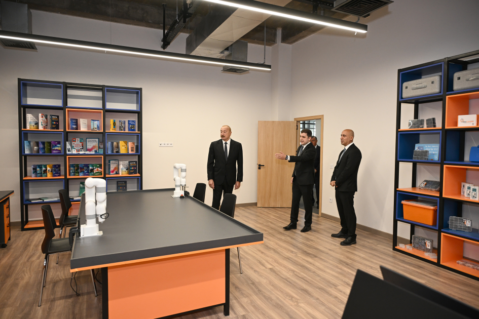 Prezident İlham Əliyev “SABAH.city” innovasiya şəhərciyinin birinci mərhələsinin açılışında iştirak edib (FOTO)