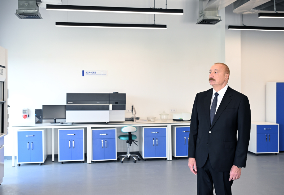 Prezident İlham Əliyev “SABAH.city” innovasiya şəhərciyinin birinci mərhələsinin açılışında iştirak edib (FOTO)