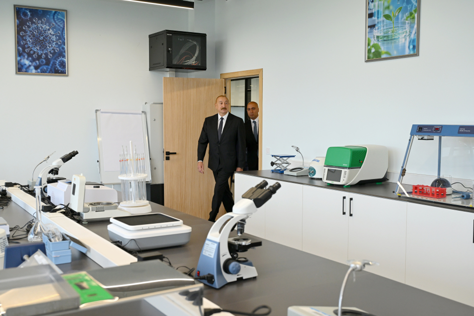 Prezident İlham Əliyev “SABAH.city” innovasiya şəhərciyinin birinci mərhələsinin açılışında iştirak edib (FOTO)