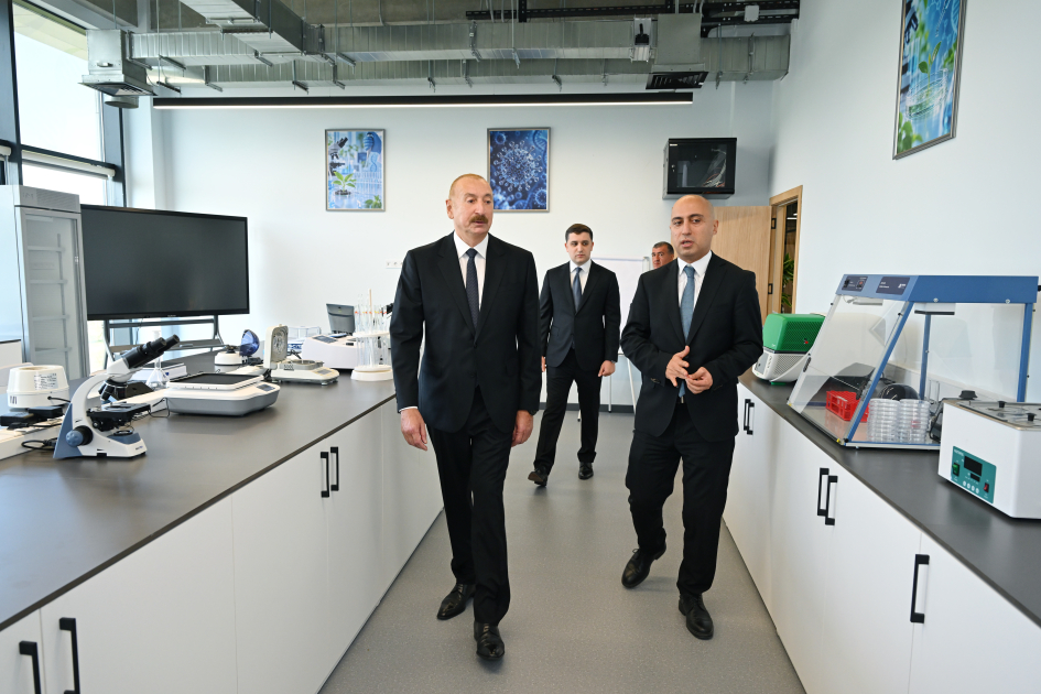 Prezident İlham Əliyev “SABAH.city” innovasiya şəhərciyinin birinci mərhələsinin açılışında iştirak edib (FOTO)