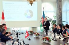 İsveçrə–Azərbaycan Biznes Forumu keçirilib (FOTO)