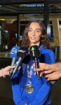 İspaniyada uğurlu nəticə qazanan Azərbaycan gimnastları Vətənə qayıdıblar (FOTO)