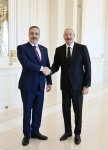 Prezident İlham Əliyev Türkiyənin xarici işlər nazirini qəbul edib (FOTO)