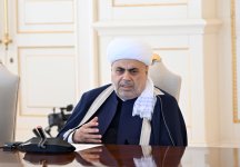 Prezident İlham Əliyev Bakıda keçirilən beynəlxalq konfransların iştirakçılarını qəbul edib (FOTO/VİDEO)