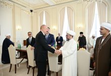 Prezident İlham Əliyev Bakıda keçirilən beynəlxalq konfransların iştirakçılarını qəbul edib (FOTO/VİDEO)