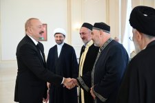 Prezident İlham Əliyev Bakıda keçirilən beynəlxalq konfransların iştirakçılarını qəbul edib (FOTO/VİDEO)