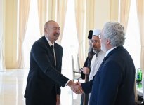 Prezident İlham Əliyev Bakıda keçirilən beynəlxalq konfransların iştirakçılarını qəbul edib (FOTO/VİDEO)
