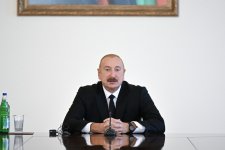 Prezident İlham Əliyev Bakıda keçirilən beynəlxalq konfransların iştirakçılarını qəbul edib (FOTO/VİDEO)