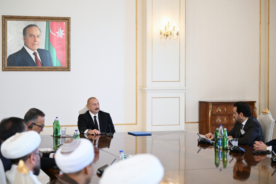 Prezident İlham Əliyev Bakıda keçirilən beynəlxalq konfransların iştirakçılarını qəbul edib (FOTO/VİDEO)