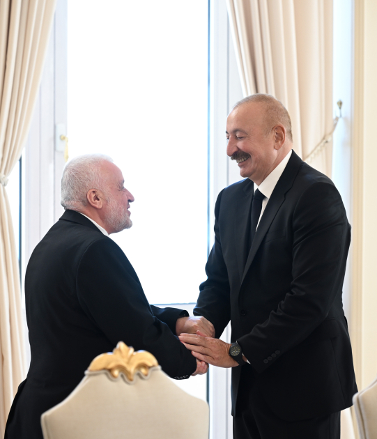 Prezident İlham Əliyev Bakıda keçirilən beynəlxalq konfransların iştirakçılarını qəbul edib (FOTO/VİDEO)