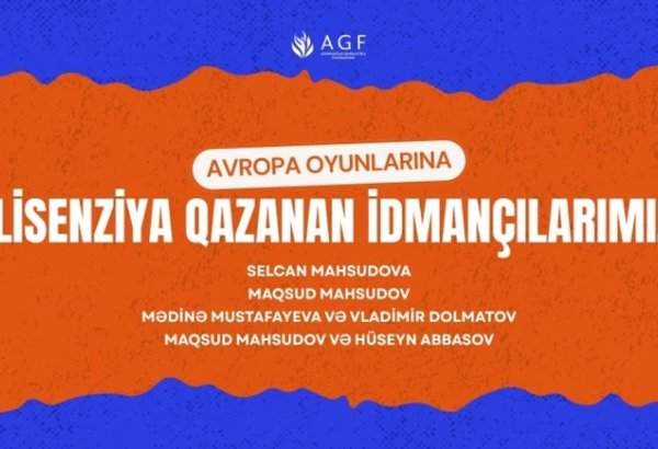 Azərbaycan gimnastları IV Avropa Oyunlarına lisenziya qazanıblar (FOTO)