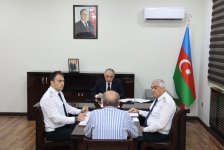 Baş prokuror Şamaxı rayonunda vətəndaşları qəbul edib (FOTO)
