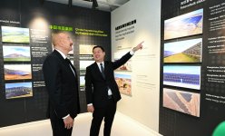 Prezident İlham Əliyev “Qobustan” Günəş Elektrik Stansiyasının açılışında iştirak edib (FOTO)