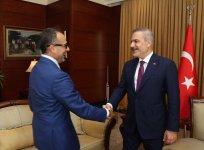 TÜRKPA Baş katibi Ramil Həsən Hakan Fidanla görüşüb: Nələr müzakirə olunub? (FOTO)