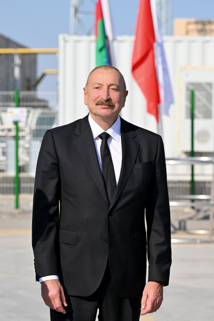 Prezident İlham Əliyev “Qobustan” Günəş Elektrik Stansiyasının açılışında iştirak edib (FOTO)
