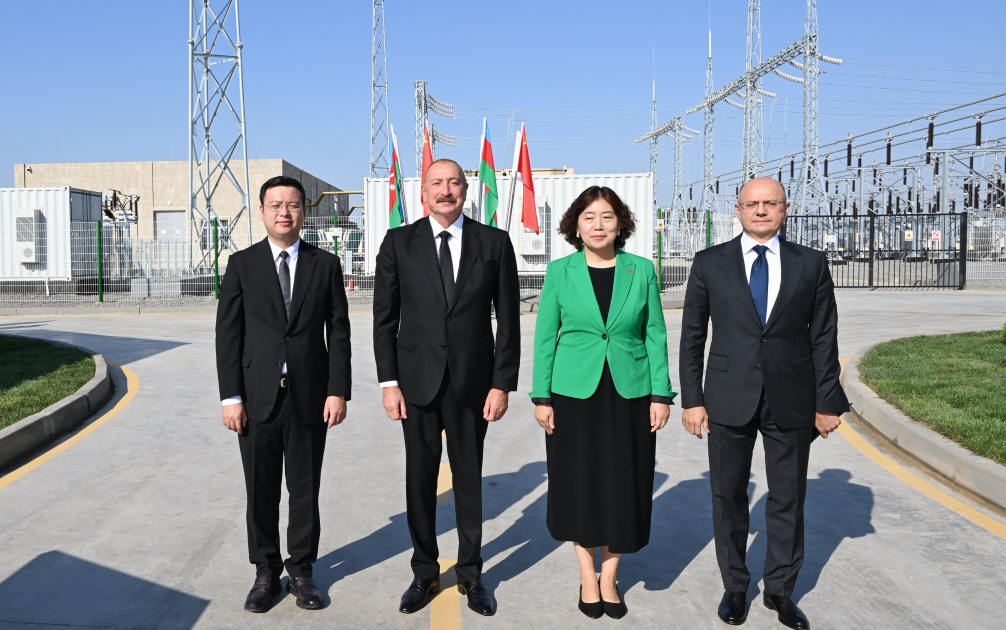 Prezident İlham Əliyev “Qobustan” Günəş Elektrik Stansiyasının açılışında iştirak edib (FOTO)