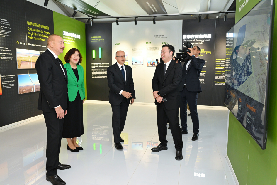 Prezident İlham Əliyev “Qobustan” Günəş Elektrik Stansiyasının açılışında iştirak edib (FOTO)