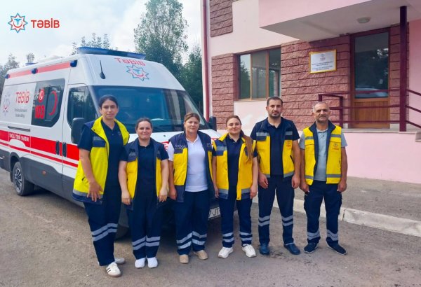 Xocavənddə təcili tibbi yardım bölməsi fəaliyyətə başlayıb (FOTO)