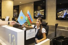 Azərbaycan Hava Yollarının Aktöbəyə ilk reysi uğurla həyata keçirilib (FOTO)
