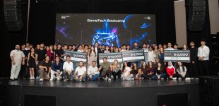 “TinyTamers” komandası “GameTech Bootcamp”də birinci oldu (FOTO)