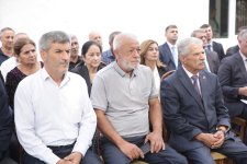 Xaçmaz Rayon İcra Hakimiyyətinin başçısı Elnur Rzayev Ağyazı Buduq kəndində sakinlərlə görüşüb (FOTO)