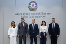 Azərbaycan ilə TRACECA arasında əməkdaşlıq məsələləri müzakirə edilib