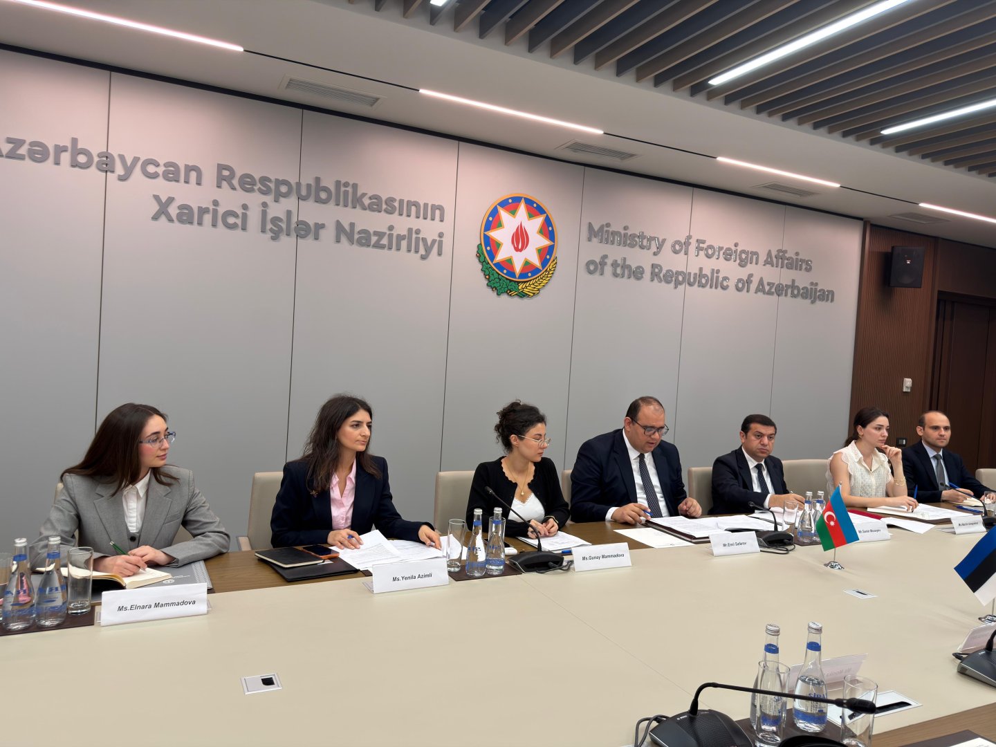Azərbaycan və Estoniya arasında ikinci konsulluq məsləhətləşmələri keçirilib (FOTO)