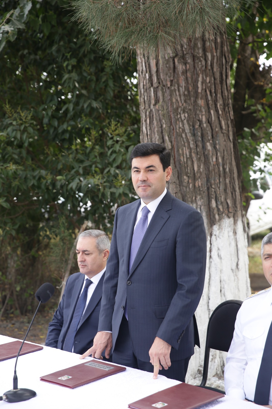 Xaçmaz Rayon İcra Hakimiyyətinin başçısı Elnur Rzayev Ağyazı Buduq kəndində sakinlərlə görüşüb (FOTO)
