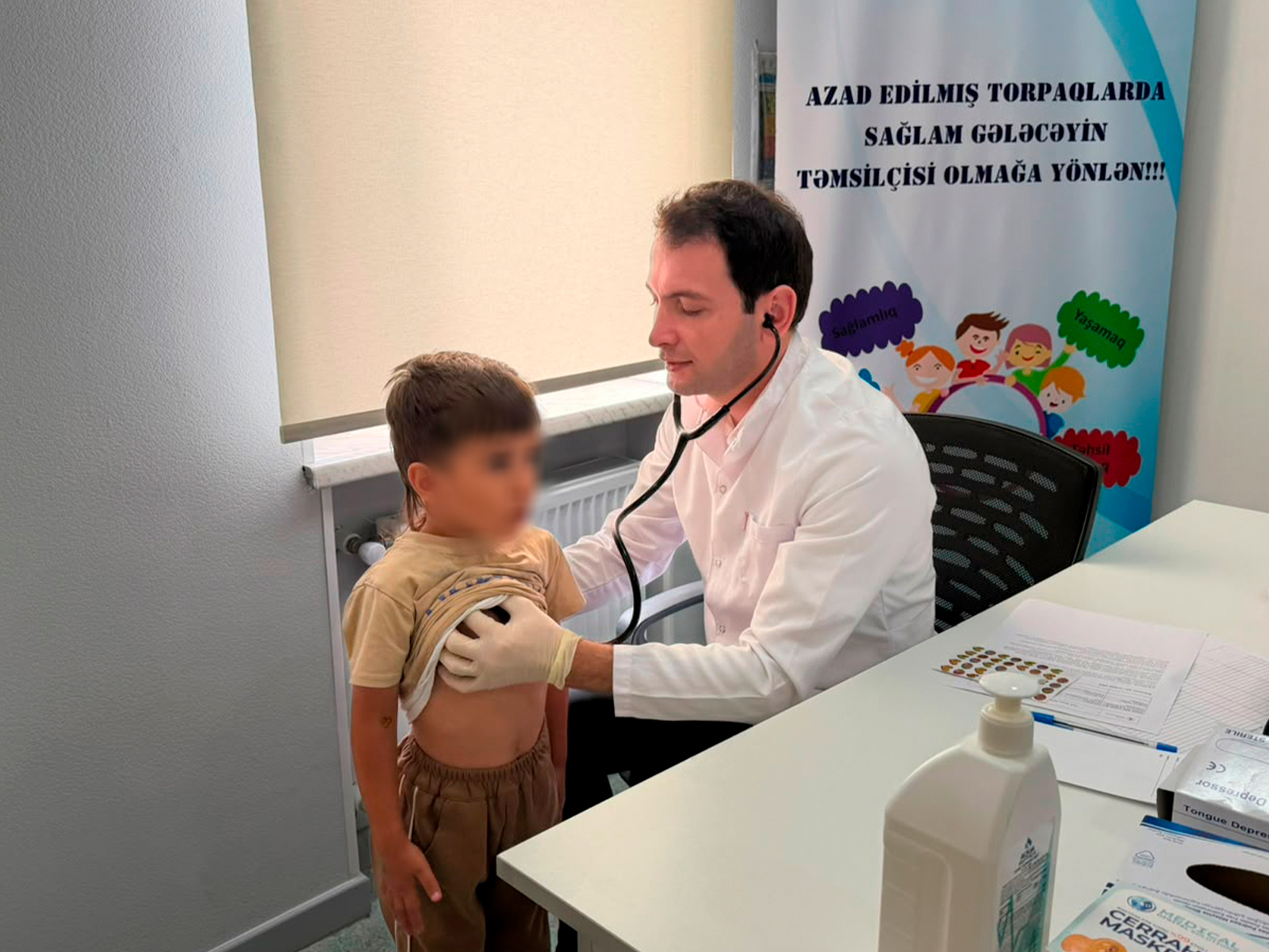 Səhiyyə Nazirliyi “Böyük Qayıdış” çərçivəsində Laçında uşaqlar üçün tibbi müayinələr keçirib (FOTO)