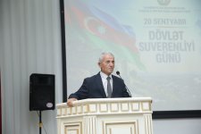 Xaçmaz rayonunda “Suverenliyimiz əbədidir” adlı tədbir keçirilib (FOTO)