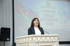 Xaçmaz rayonunda “Suverenliyimiz əbədidir” adlı tədbir keçirilib (FOTO)