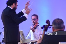 Bakıda I Türk Dünyası Bəstəkarları Qurultayının qala-açılış konserti keçirilib (FOTO)