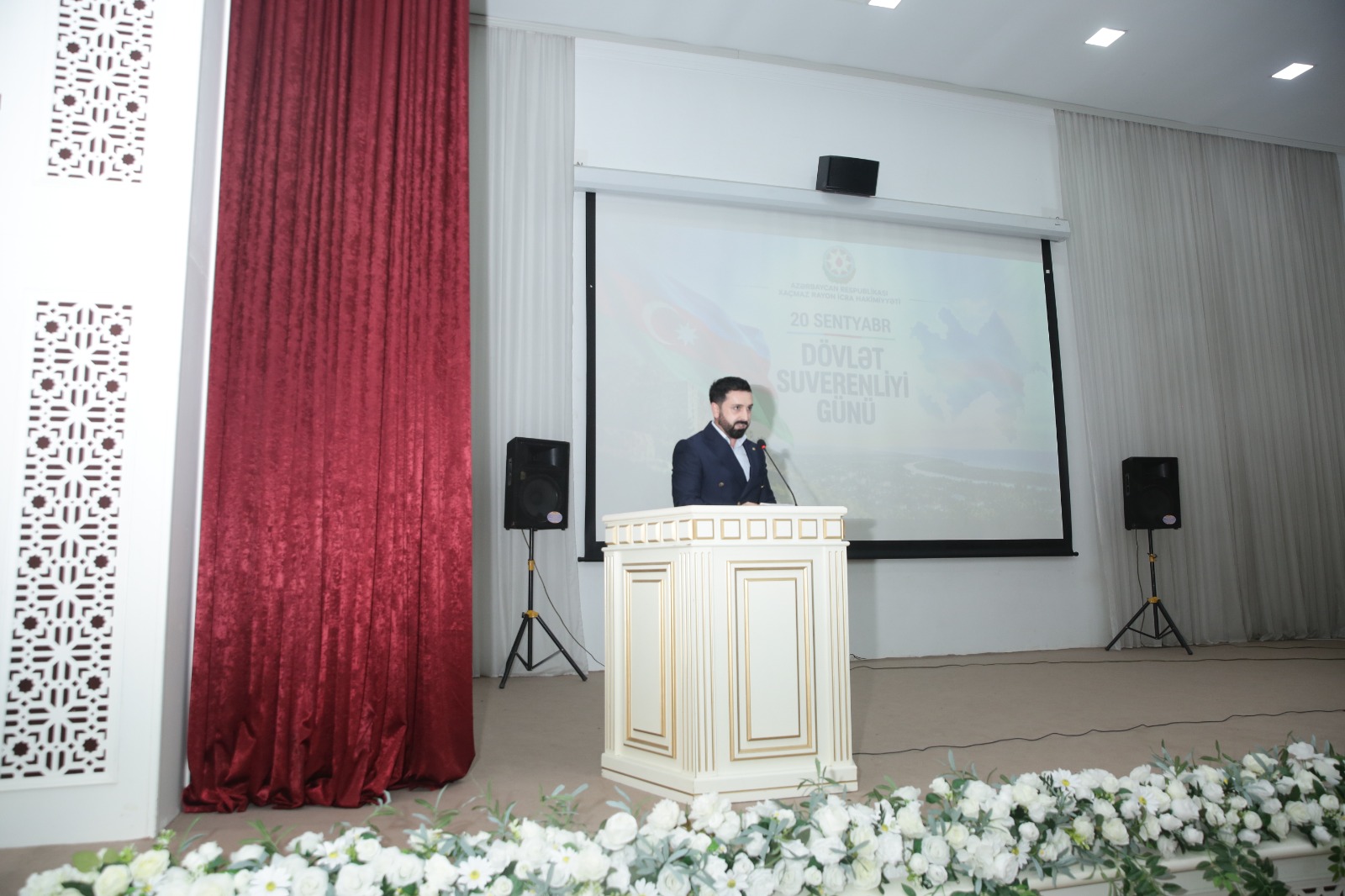 Xaçmaz rayonunda “Suverenliyimiz əbədidir” adlı tədbir keçirilib (FOTO)