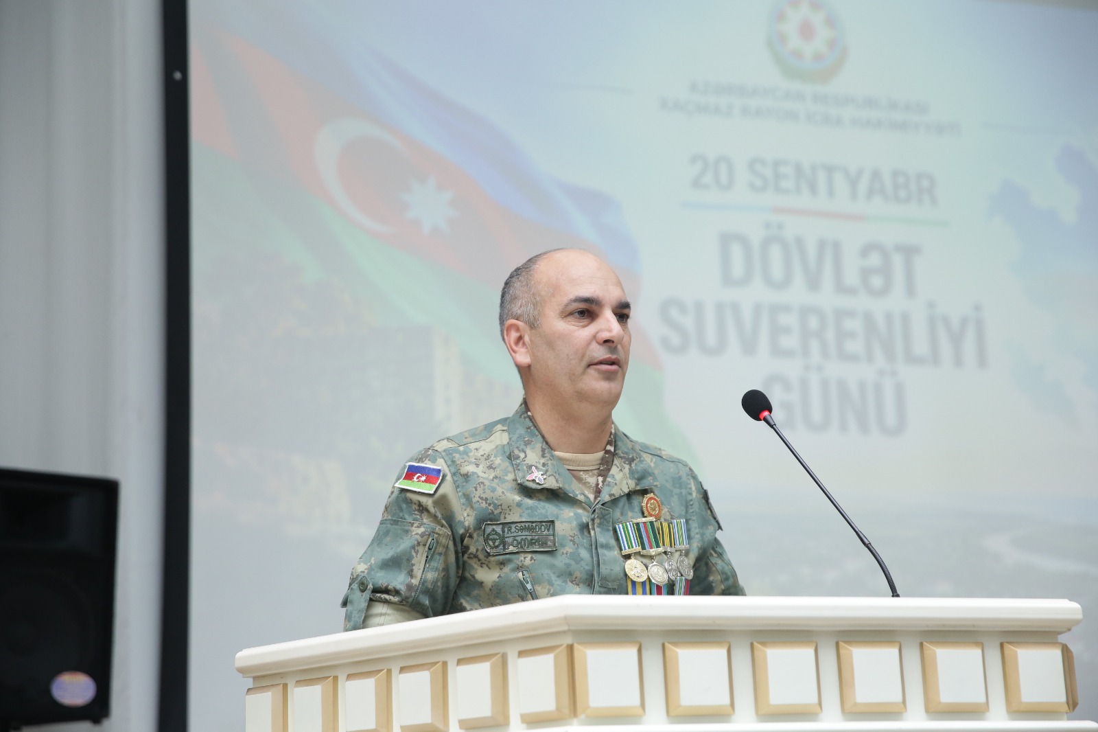 Xaçmaz rayonunda “Suverenliyimiz əbədidir” adlı tədbir keçirilib (FOTO)