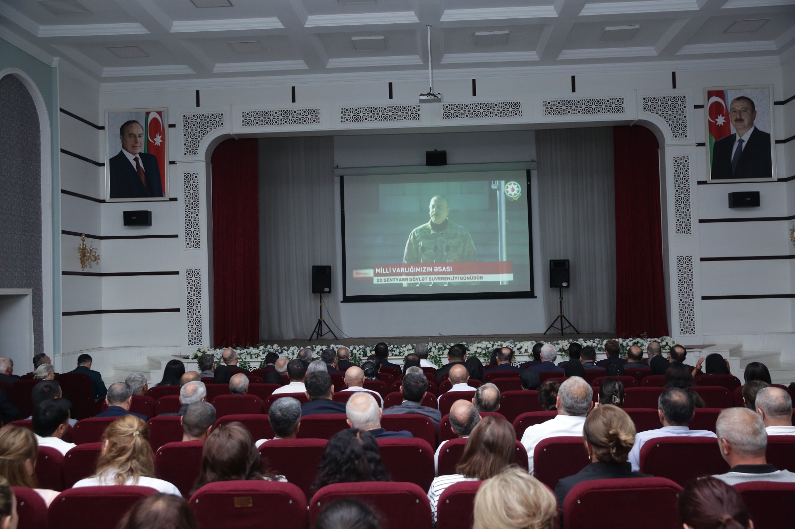 Xaçmaz rayonunda “Suverenliyimiz əbədidir” adlı tədbir keçirilib (FOTO)